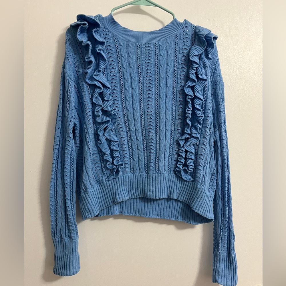 Francesca’s Blue Sweater Size Large